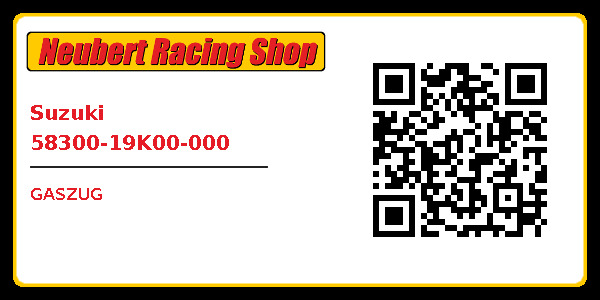 Suzuki 58300-19K00-000