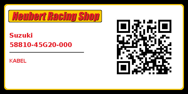 Suzuki 58810-45G20-000