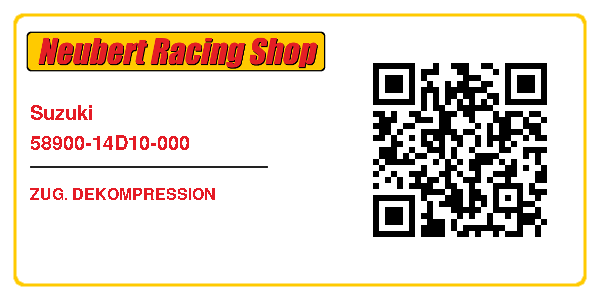 Suzuki 58900-14D10-000