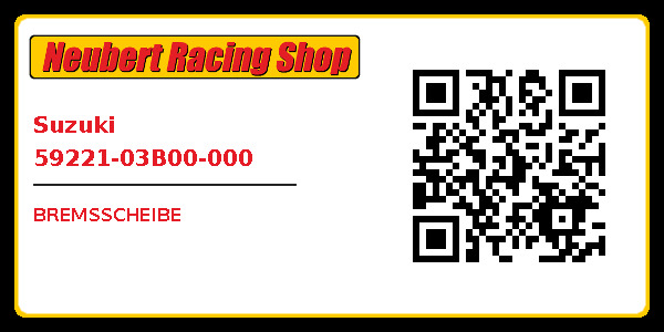 Suzuki 59221-03B00-000