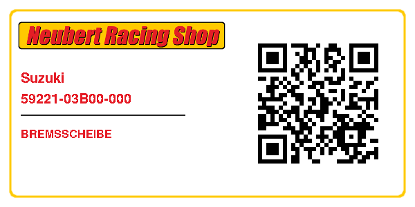 Suzuki 59221-03B00-000