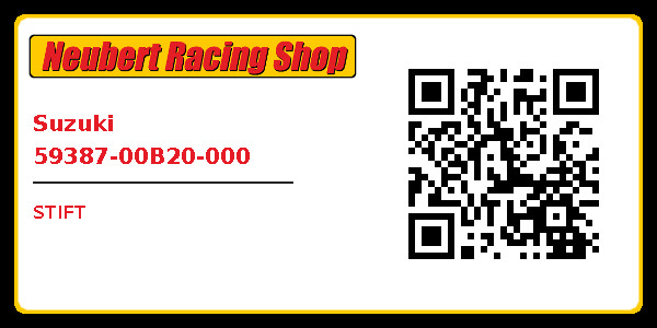Suzuki 59387-00B20-000