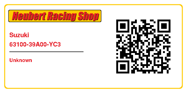 Suzuki 63100-39A00-YC3