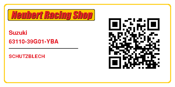 Suzuki 63110-39G01-YBA
