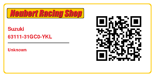 Suzuki 63111-31GC0-YKL