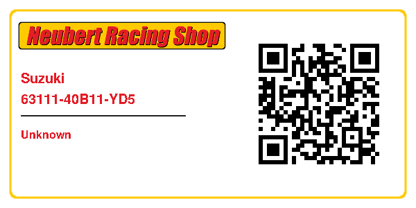 Suzuki 63111-40B11-YD5