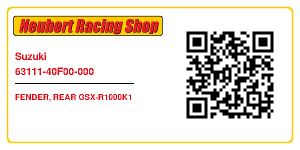 Suzuki 63111-40F00-000