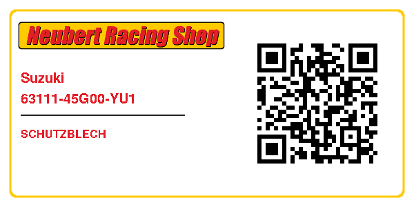 Suzuki 63111-45G00-YU1