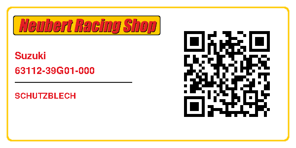 Suzuki 63112-39G01-000
