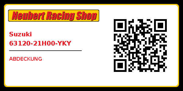 Suzuki 63120-21H00-YKY