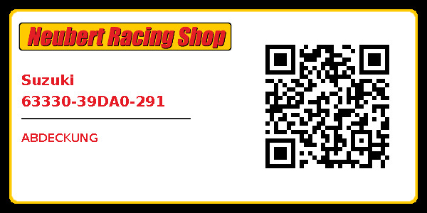 Suzuki 63330-39DA0-291