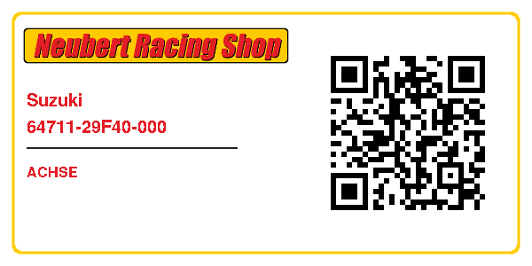 Suzuki 64711-29F40-000