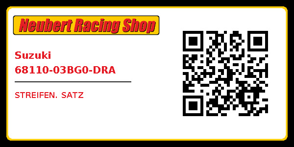 Suzuki 68110-03BG0-DRA