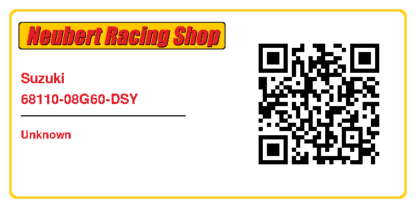 Suzuki 68110-08G60-DSY