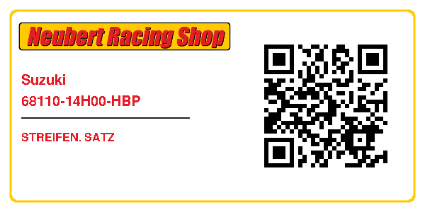 Suzuki 68110-14H00-HBP