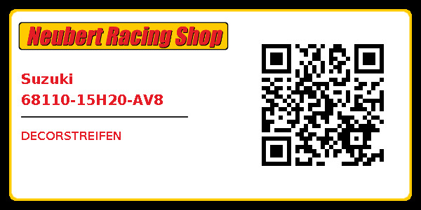 Suzuki 68110-15H20-AV8