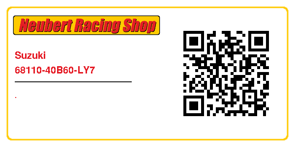 Suzuki 68110-40B60-LY7