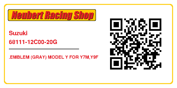 Suzuki 68111-12C00-20G