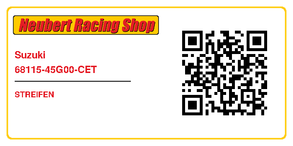 Suzuki 68115-45G00-CET