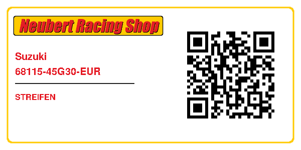 Suzuki 68115-45G30-EUR