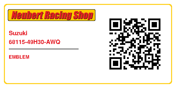 Suzuki 68115-49H30-AWQ