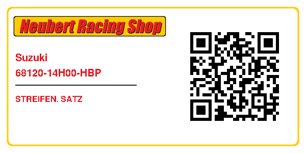 Suzuki 68120-14H00-HBP