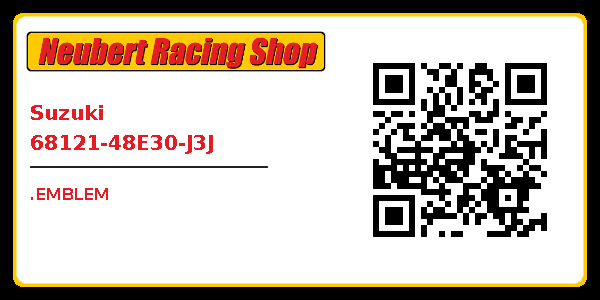 Suzuki 68121-48E30-J3J