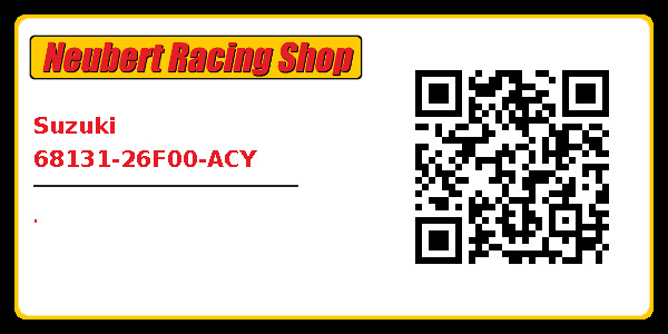 Suzuki 68131-26F00-ACY