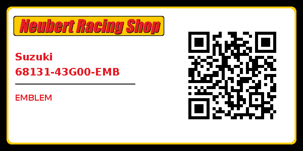 Suzuki 68131-43G00-EMB