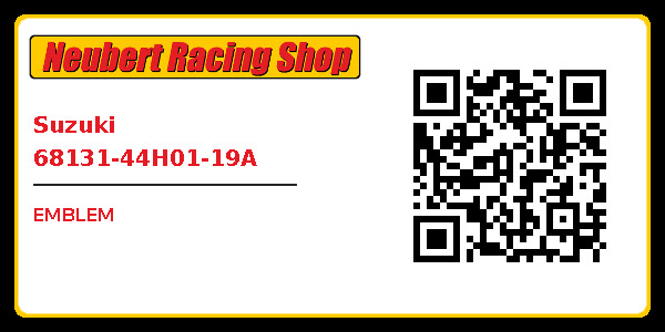 Suzuki 68131-44H01-19A