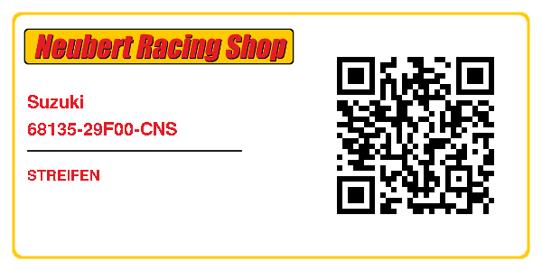 Suzuki 68135-29F00-CNS