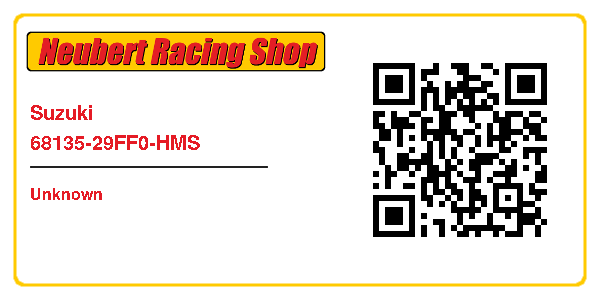 Suzuki 68135-29FF0-HMS