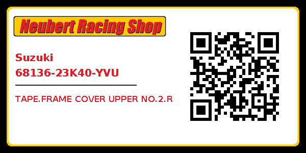 Suzuki 68136-23K40-YVU