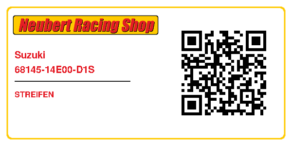 Suzuki 68145-14E00-D1S