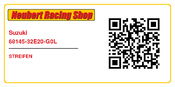 Suzuki 68145-32E20-G0L