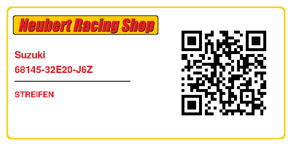 Suzuki 68145-32E20-J6Z