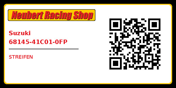 Suzuki 68145-41C01-0FP