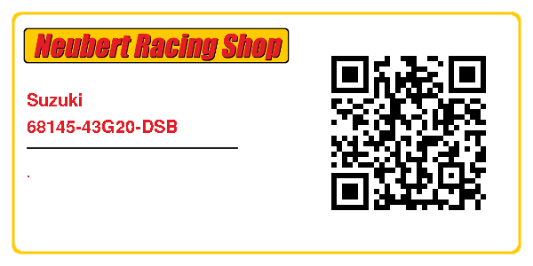 Suzuki 68145-43G20-DSB