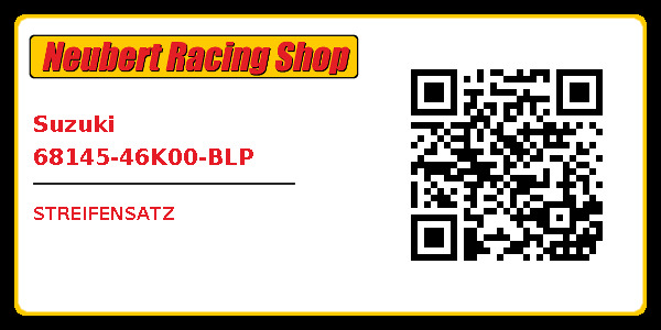 Suzuki 68145-46K00-BLP
