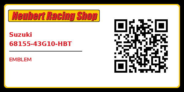 Suzuki 68155-43G10-HBT