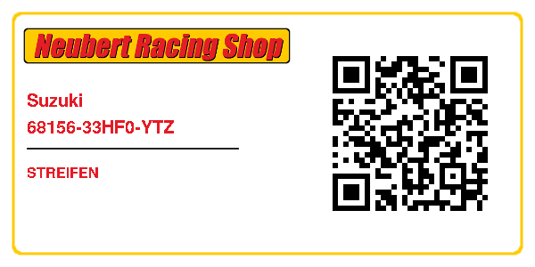 Suzuki 68156-33HF0-YTZ