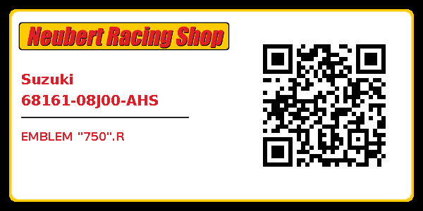 Suzuki 68161-08J00-AHS