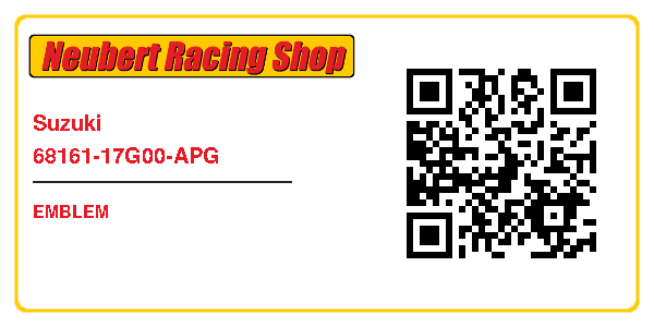 Suzuki 68161-17G00-APG