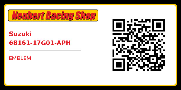 Suzuki 68161-17G01-APH