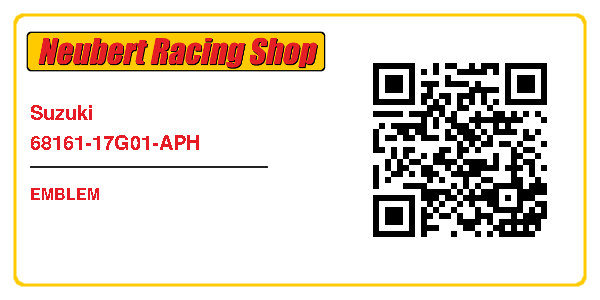 Suzuki 68161-17G01-APH