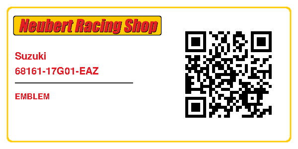 Suzuki 68161-17G01-EAZ