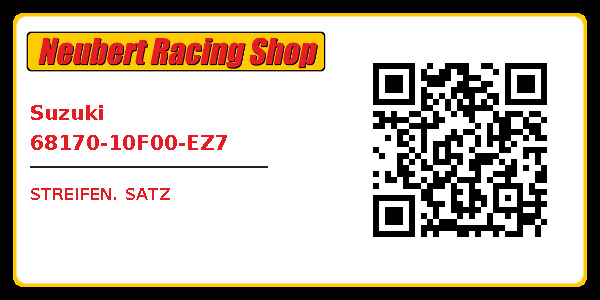 Suzuki 68170-10F00-EZ7