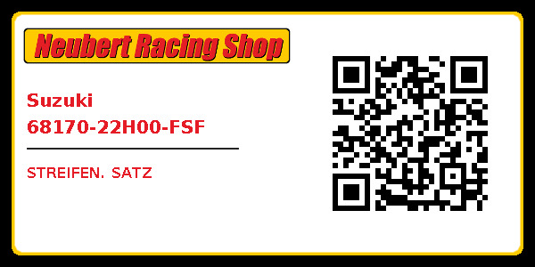 Suzuki 68170-22H00-FSF