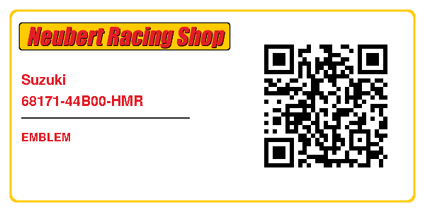 Suzuki 68171-44B00-HMR