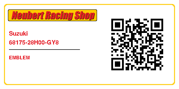 Suzuki 68175-28H00-GY8